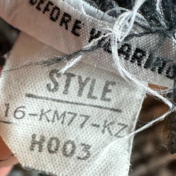 Jordace Retro Vintage 1990s Straight Leg Jeans Pants Logo Distressed Size 28 - Picture 14 of 14